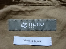 ●ナノユニバース nano universe 長袖シャツ L ●0305●_画像2