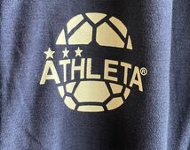 305☆送料無料☆ATHLETA　アスレタ☆薄手ロングパンツ　ネイビー　未使用品 サイズMくらい　難あり_画像2