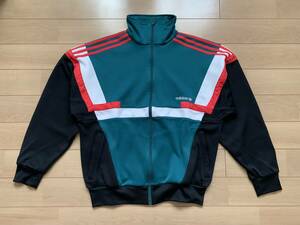 【古着】アディダス ジップアップ トラックジャケット Lサイズ 　ジャージ adidas