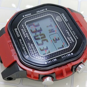 CASIO G-SHOCK 電波ソーラー Bluetooth GMW-B5000D-1JF 純正モジュール 中古品 プロテクトフィルム2枚付き No.5 ガラス傷ありの画像4