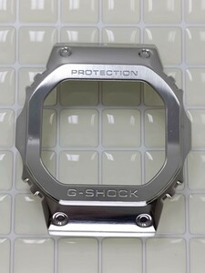 CASIO G-SHOCK 純正部品　GMW-B5000D-1JF　シルバーベゼル　中古品　No.6