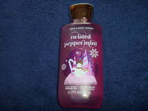 BATH & BODY WORKS TWISTED PEPPER MINT SHOWER GEL 新品　590_画像1