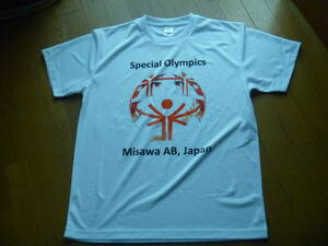 MENS' SPECIAL OLYMPICS　MISAWA AB,JAPANの白の半袖T-シャツ XLARGE 644