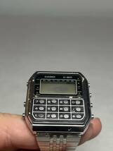 VINTAGE CASIO CALCULATOR WATCH C-801 カシオ ビンテージ_画像6