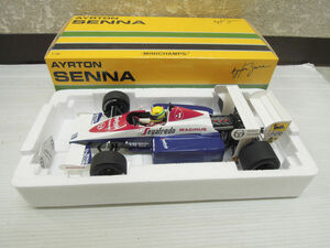 3905) MINICHAMPS ミニチャンプス 1/18 Toleman Hart トールマンハート TG184 1984 アイルトン・セナ