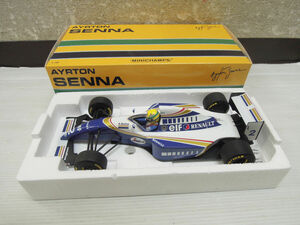 3906) MINICHAMPS ミニチャンプス 1/18 Williams Renault ウイリアムズ ルノー FW16 1994 アイルトン・セナ