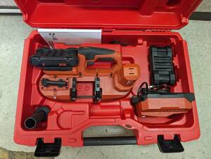 3782) 良品 ヒルティ HILTI 充電式バンドソー SB 4-22 バッテリー2個 充電器付き 元箱付き