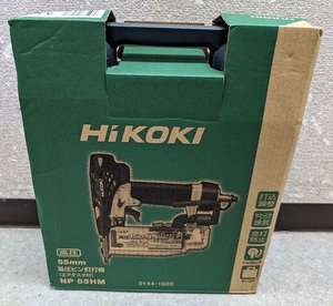 3763) 新品未使用 HiKOKI ハイコーキ 55mm 高圧ピン釘打機 NP55HM