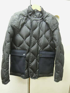 3768) MONCLER モンクレール FIRMIN GIUBBOTTO C20914185785 54155 フード付き ダウンジャケット サイズ2 ブラック系