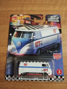 ホットウィール Hot Wheels ブールバー BOULEVARD VOLKSWAGEN T1 Panel Bus vw フォルクスワーゲン パネルバス マグナス ウォーカー outlaw