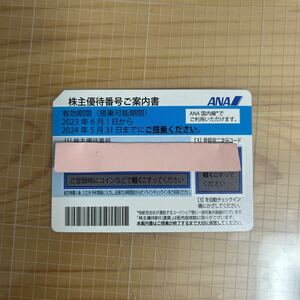 ANA全日空株主優待 2024年5月31日迄　6枚まとめて