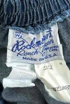 Made in USA Rockmount denim skirt ロックマウント デニムフレアスカート ブルー サイズS レディース ヴィンテージ 6_画像3