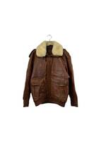 Sub urban TOKYO brown leather jacket サブアーバン フライトジャケット レザー ボア 羊皮 ブラウン サイズL メンズ ヴィンテージ 10_画像1