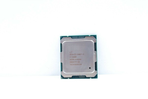 F 送料180円 Intel ★I7 6800k i7 6800k 　6コア ☆ ソケットFCLGA2011　　　CPU Intel Core i7 6800K 3.4GHz 6コア12スレッド LGA2011-3