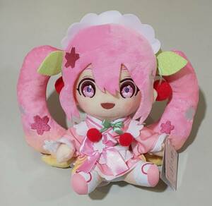 Sakura Miku Original Plush -Syle Cafe Ver.