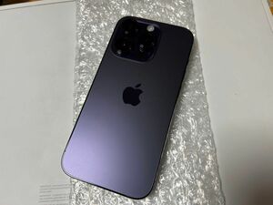 美品　iPhone 14 Pro 256GB Applecare+10月まで有効　バッテリー100%