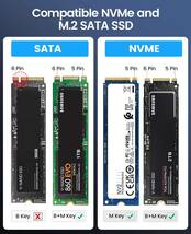 ORICO M.2 SSD 外付けケース M2 SSD ケース NVMe / SATA 両対応 工具不要 10Gbps USBC 3.2 Gen2 NVMe 6Gbps NGFF SATA M2PJN OZ78_画像6