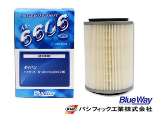 ハイゼット S201C S201P S211C S211P エアエレメント エアー フィルター クリーナー パシフィック工業 BlueWay