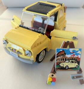 【完成品】LEGO(レゴ) クリエイターエキスパート FIAT 500（フィアット）