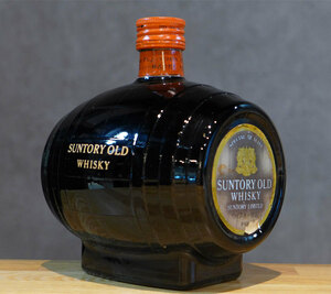 5古酒 未開栓 特級 SUNTORY OLD WHISKY サントリー オールド 樽型ボトル 700ml 43%　　検/ウイスキーダルマ寿旧ラベル