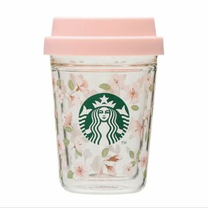 スターバックス　SAKURA2024ダブルウォール耐熱グラスカップ296ml スタバ STARBUCKS