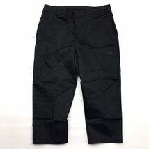 NIKE TECH UNITED WOVEN PANT/ボトム/ポリエステル/BLK/無地/DH3867-010サイズ38_画像1