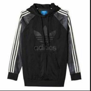 adidas アディダス 長袖 パーカー Hooded Sweatshirt, Hoodie AA3854 トレフォイルフーディS