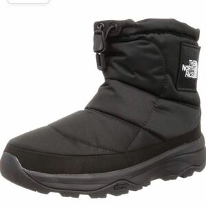 The North Face NF52280 Thermal Booties, WP Logo Short, Nuptse Booties, Waterproof Logo, Short 29㎝