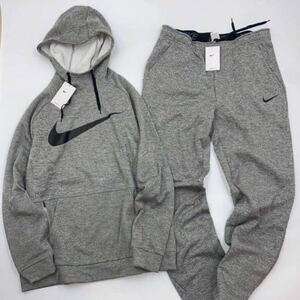 NIKEナイキ　スウォッシュ　サーマ　プルオーバー　セットアップ　CU6240-063 932254-063 灰　XL