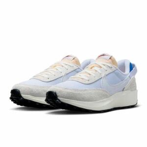 ナイキ（NIKE）（レディース）スニーカー ワッフル デビュー ビンテージ サックス DX2931-400 サイズ26㎝