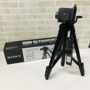 ☆【三脚】SONY VCT-VPR1 リモコン 三脚 ブラック ケースつき 中古品☆T03-135S