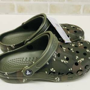 ☆【靴】crocs クロックス バヤ シーズナル プリンテッド クロッグ 206230-309 アーミーグリーン Jp 25サイズ☆T03-321ｐの画像4