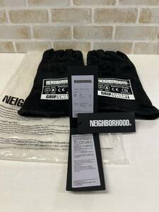 ☆【NEIGHBORHOOD】ネイバーフッド　GRIPSWANY　キャンプ用品　手袋　耐熱　黒　☆T03-171s
