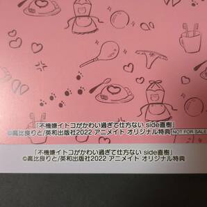 高比良りと アニメイト限定小冊子＋特典リーフレットのみ 不機嫌イトコがかわい過ぎて仕方ない side直樹 BL特典の画像2