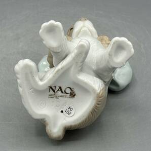 リヤドロ ナオ 犬 リボン 置物 フィギュリン 陶器 陶器人形 1349の画像6