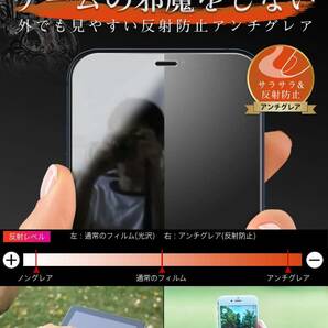 【人気商品】ガラスザムライ iPhone 12 Pro 用 ガラスフィルム アンチグレア 硬度 10H 国産AGC素材 強化ガラスの画像3