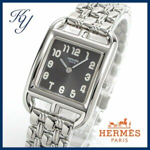 1円～ 価格高騰 3ヶ月保証付き 磨き済み 美品 本物 人気 HERMES エルメス ケープコッド CC1.210 レディース 時計