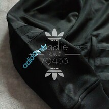 新品 正規品 adidas originals アディダス オリジナルス ジャージ 上下セット ジャケット パンツ セットアップ 黒 上 O (XL) 下 L_画像4