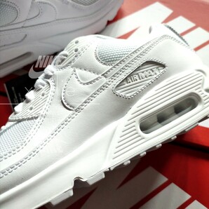 新品 正規品 NIKE ナイキ AIR MAX 90 エアマックス 90 白 ホワイト トリプルホワイト 26.5cm US8.5 箱付きの画像2