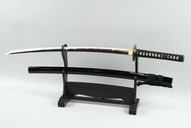 ★ 名刀シリーズ 村正 黒呂 合金製 模造刀 全長約105cm 刀身約70cm ※台座付属しません※_画像1