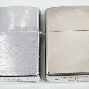 ★ ZIPPO ジッポー UNITED STATES OF AMERICA SINCE 1932 など ライター2点セット ※ジャンクの画像3