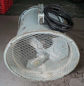 * Mitsubishi MMC portable fan air conditioning *.. industry for ventilator 100V * junk DE-25DSA