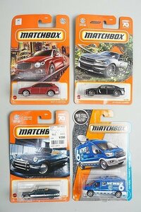 MATCHBOX マッチボックス ベントレー ベンテイガ / 2018 ダッジ チャージャー / フォード トランジット ニュース バン など4点セット