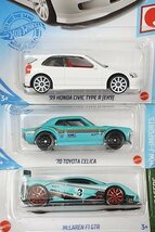 Hot Wheels ホットウィール 2016 BMW M2 / フォルクスワーゲン ゴルフ MK7 / '99 ホンダ シビック タイプR など10点セット_画像6