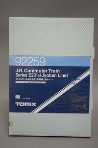 TOMIX トミックス Nゲージ JR E231-0系 通勤電車 (常磐線) 92258 基本セット + 92259 増結セット 8両 ※スリーブ欠品