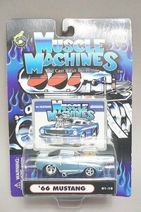 MUSCLE MACHINES マッスルマシーン 1/64 1966 MUSTANG マスタング 71151