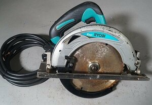 ◎ RYOBI リョービ 電子丸ノコ 160-172mm 100V ※ジャンク品 W-660ED