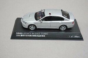 RAI’S レイズ 1/43 Subaru スバル レガシィ LEGACY B4 2.0 GT TURBO POLICE CAR 2006 警察本部刑事部　機動捜査隊車両 H7430601