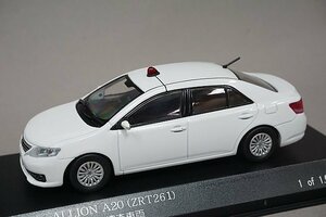 RAI’S レイズ 1/43 TOYOTA トヨタ アリオン A20 2011 警察本部刑事部捜査車両 H7431111