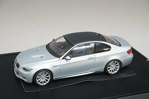 ミニチャンプス PMA 1/43 BMW M3 クーペ シルバー ディーラー特注 80420422605